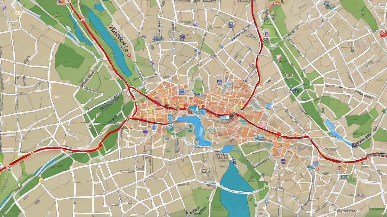 Mapa taktyczna z zaznaczonymi pozycjami czołgów i strefami kontroli na popularnej mapie