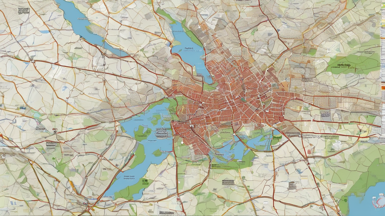 Mapa taktyczna z zaznaczonymi pozycjami czołgów i liniami natarcia