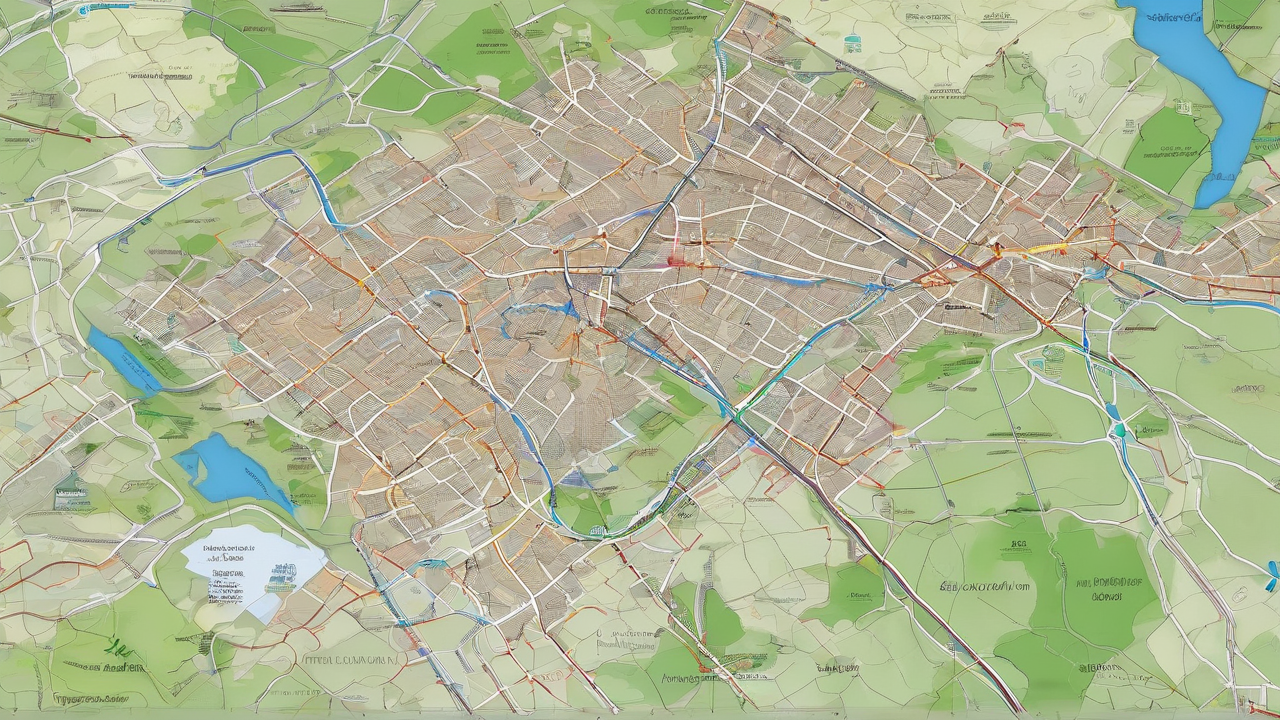 Strategiczna mapa bitewna z zaznaczonymi pozycjami taktycznymi i liniami natarcia